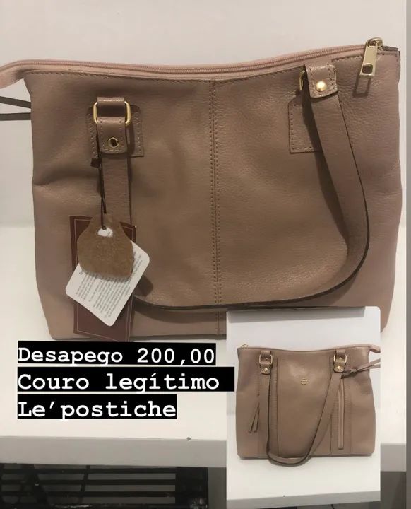 Bolsa de Couro Legítimo