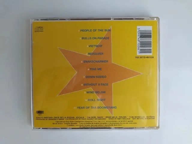 CD Rage Against The Machine Evil Empire Original - Foto 2
