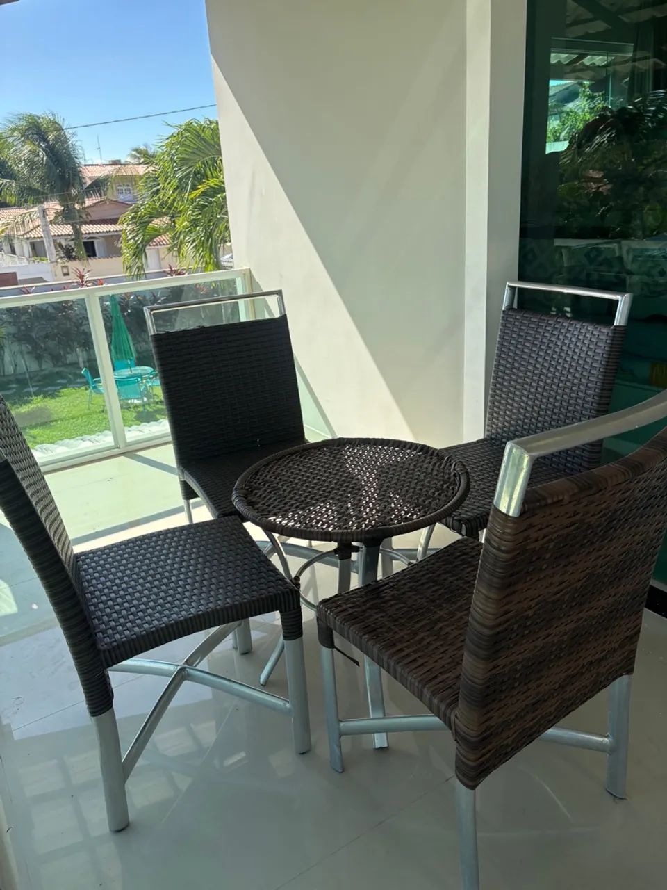 Conjunto mesa de centro + 4 cadeiras - Foto 5