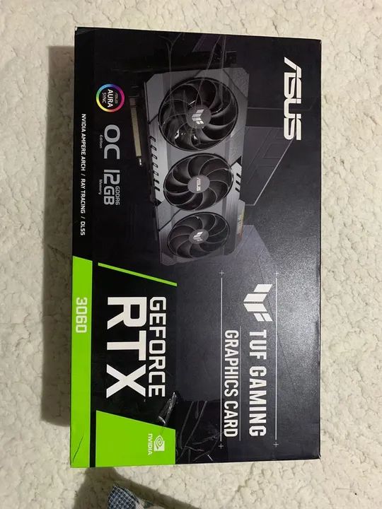 Placa de vídeo RTX 3060 12GB