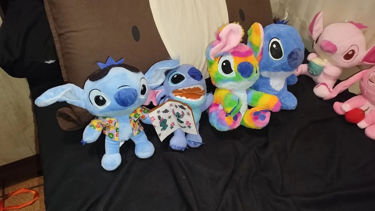 Coleção Stitch e Angel - Pelúcias - Foto 4