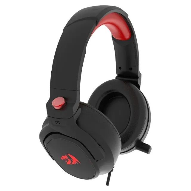 Headset Gamer Redragon Nireus Black Led RGB Surround 7.1 USB - WZetta - Foto 2