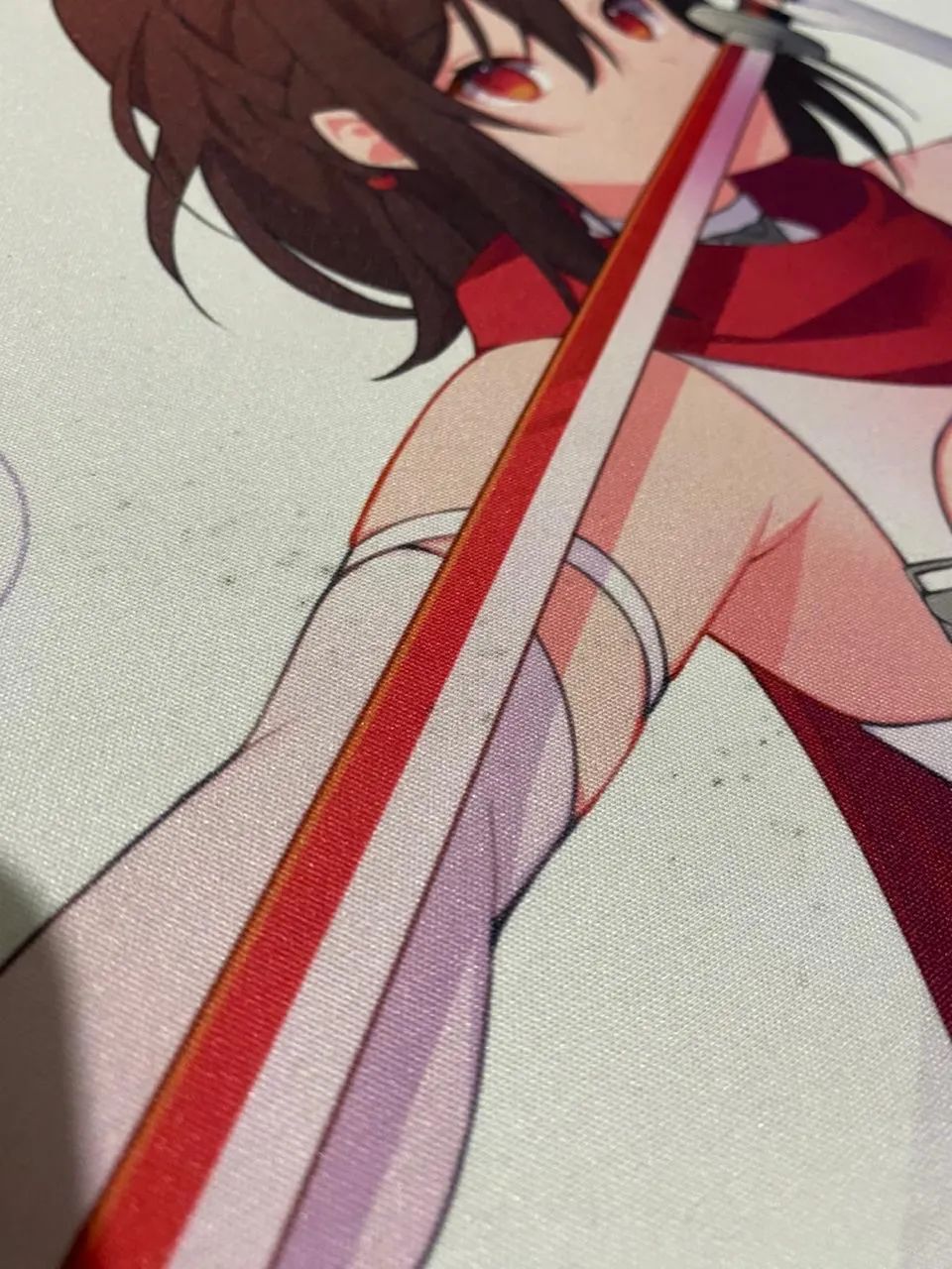 Mousepad Yuki Aim katana white edition 2023 - Periféricos e