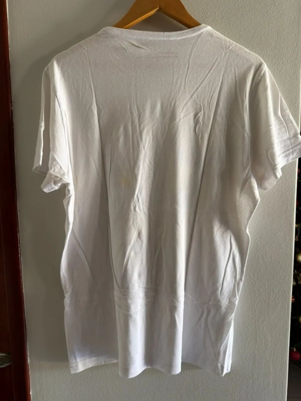 Camiseta Branca Estampada, Aramis, tamanho P - Foto 2