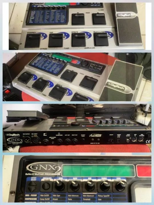 Pedaleira Digitech GNX 2 - Genetx Guitar Processor