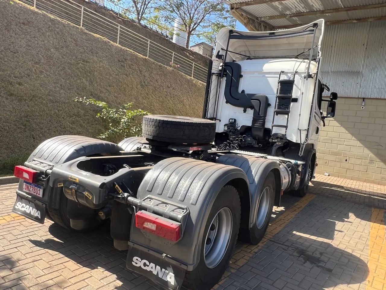 Scania R 440 A 6x4 2018 Com Retarder  - Foto 8
