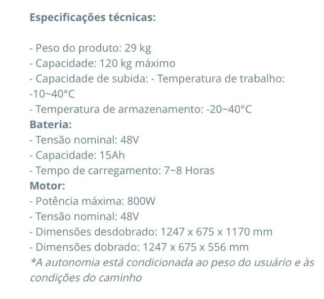 Patinete Elétrico, 800w - Foto 5