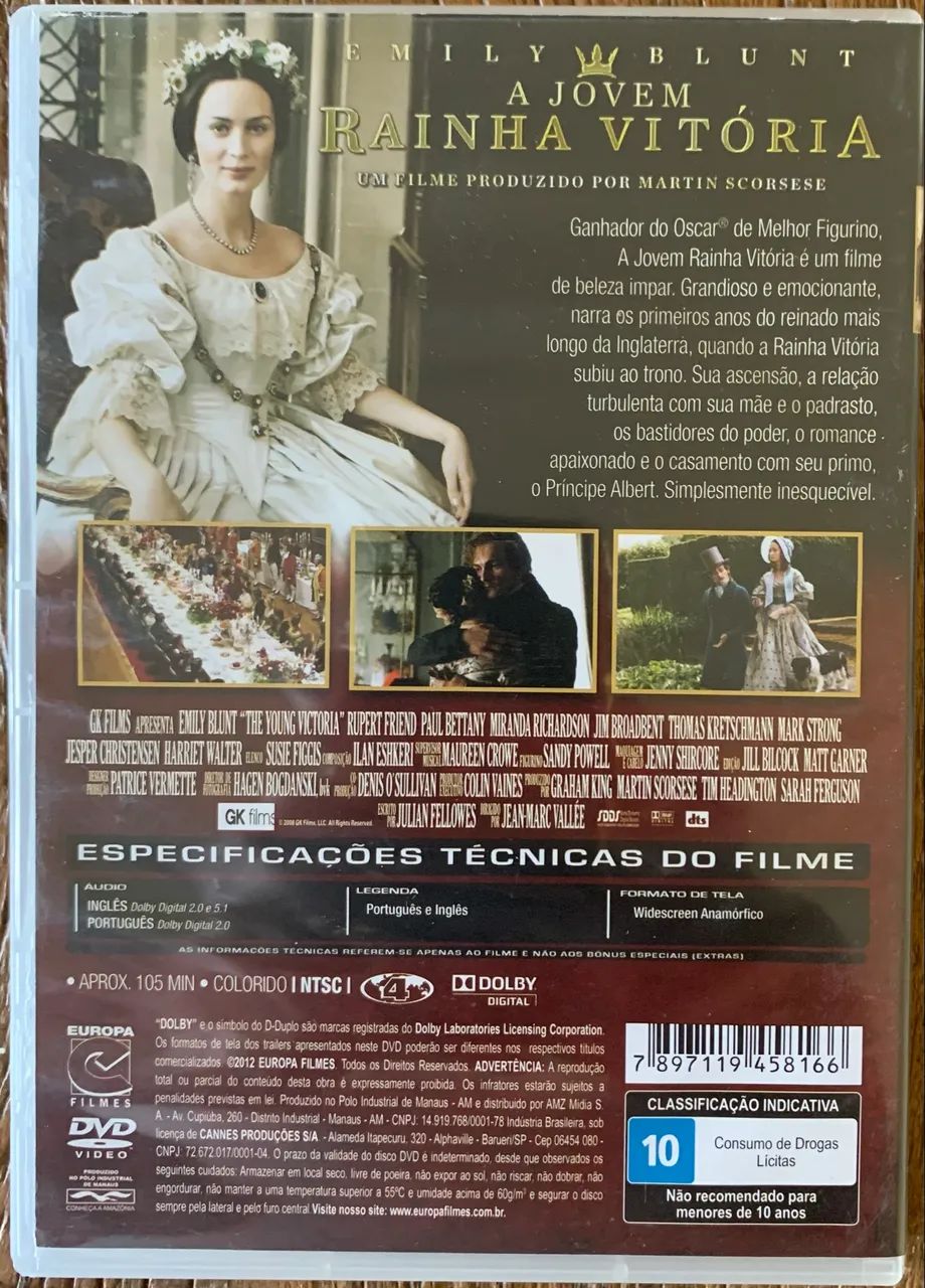 DVD - A JOVEM RAINHA VITÓRIA - Foto 3