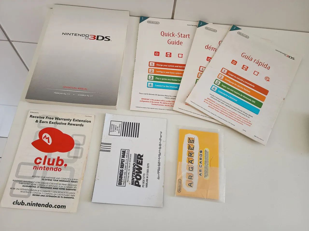 Nintendo 3DS - Console Completo Desbloqueado Cartão 65GB Melhores jogos  - Foto 5