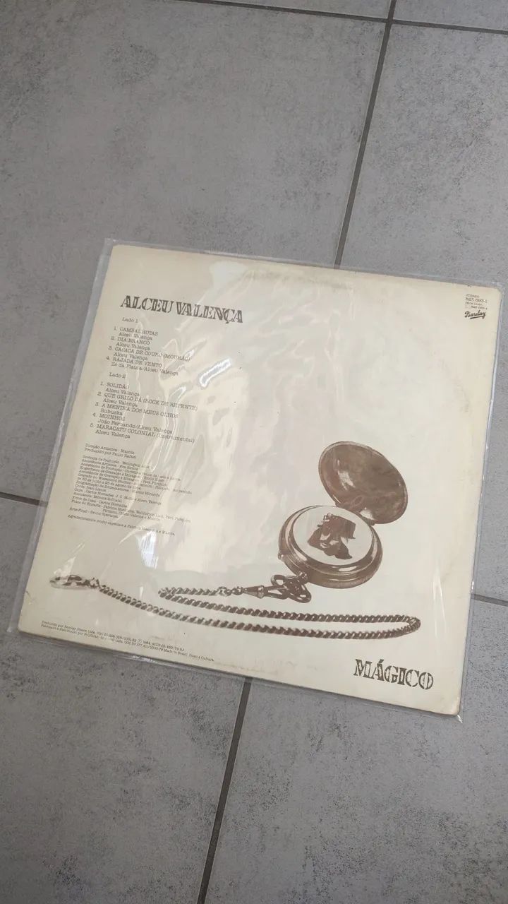 Vinil de Alceu Valença - Mágico  - Foto 2