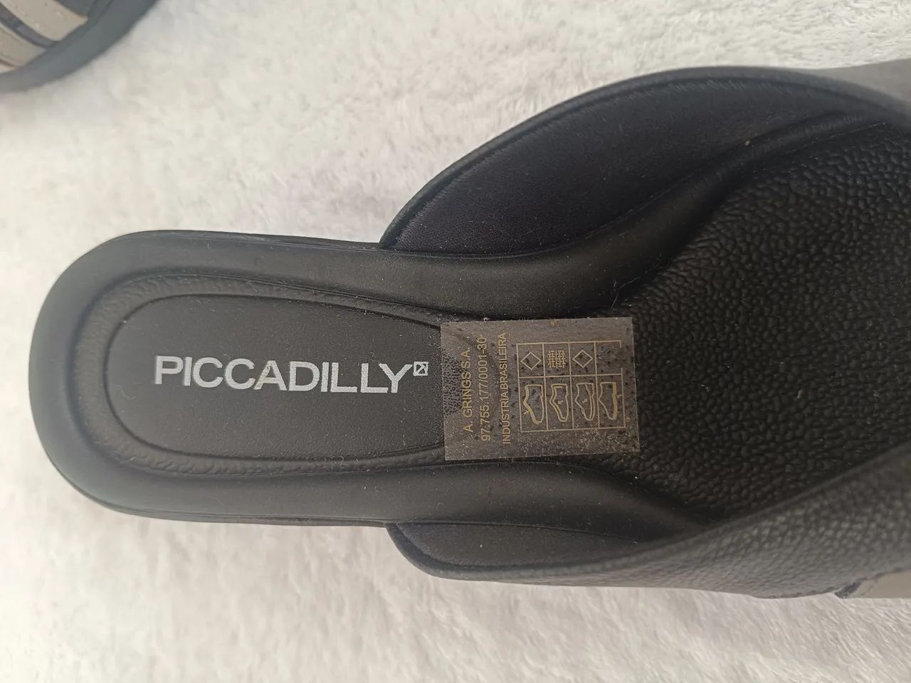 Sandálias Piccadilly Preta - Foto 3
