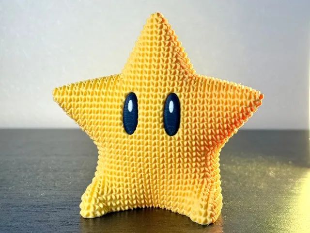 Estrela do Mario Decorativa em Plástico Texturizado - Foto 5