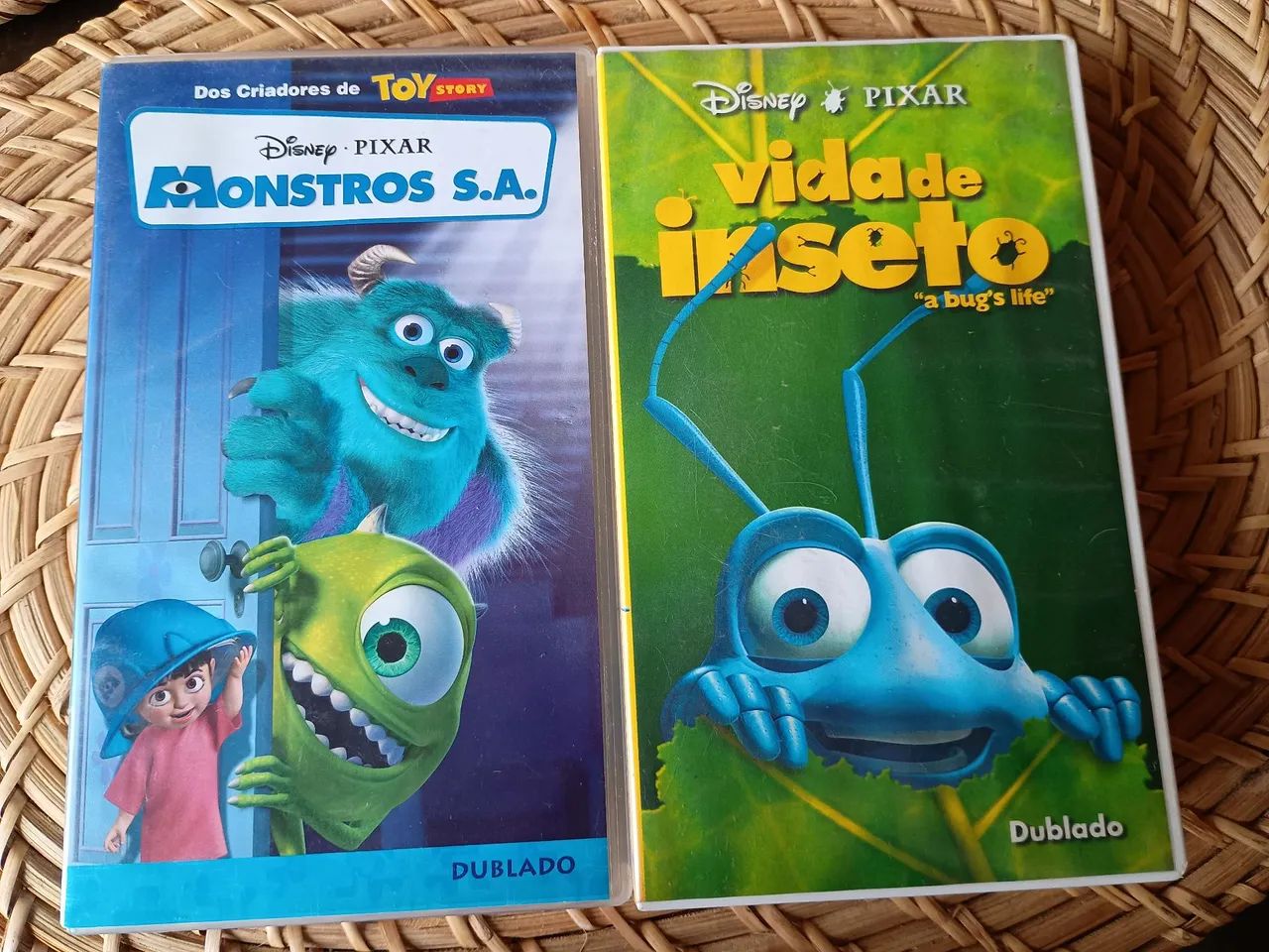 VHS Monstros S.A. , Vida de Inseto , A era do Gelo- Dublados - DVD