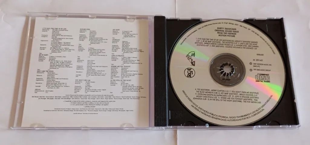 CD Trilha Sonora Dirty Dancing Original - Foto 2