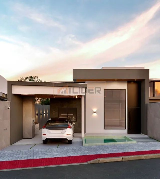 Casa Linear no Residencial Darcy Dalla Bernardina