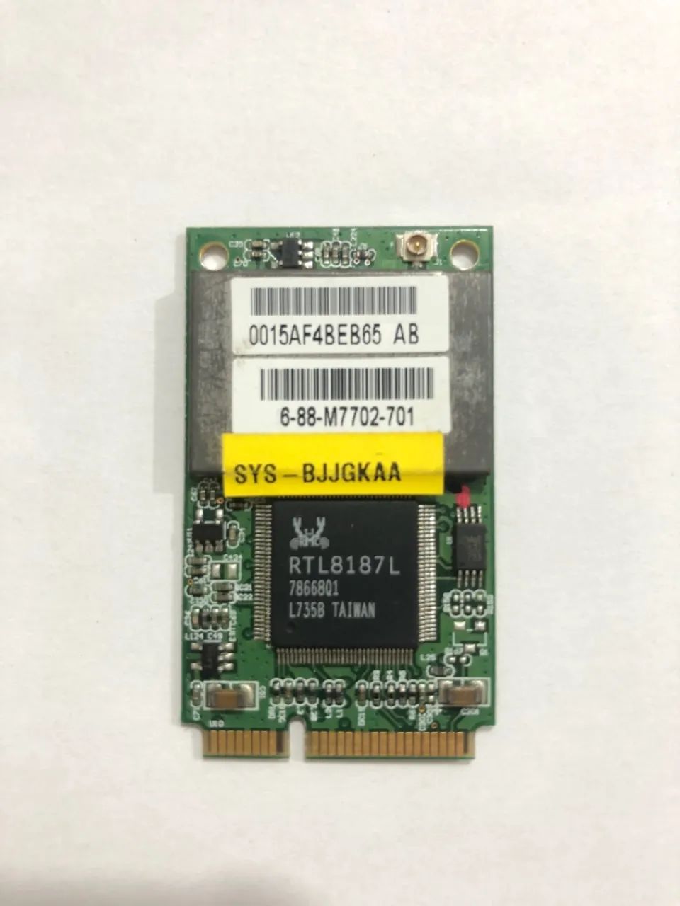 Placa Mini Pcie Wireless Dual Band Bluetooth 5.0 Seminovo RTL8187L
