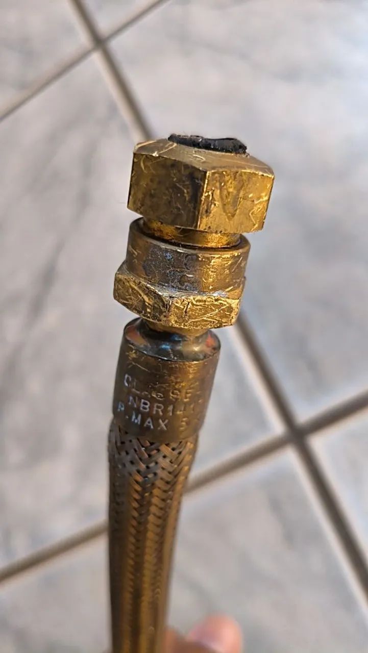 Mangueira Para Gaz Encanado - Original NBR 144 PMAX - Foto 3