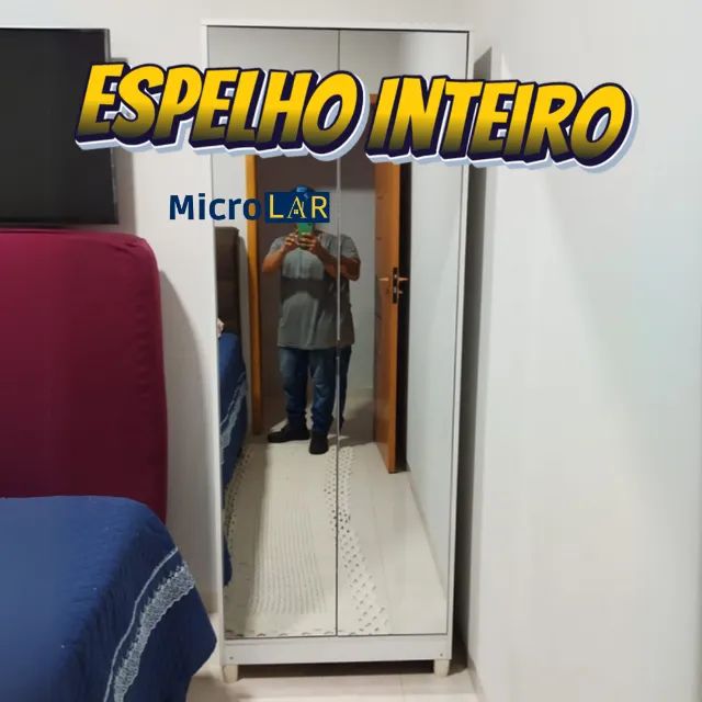 Sapateira Grife com 2 Espelhos Inteiros Entrega e Monta
