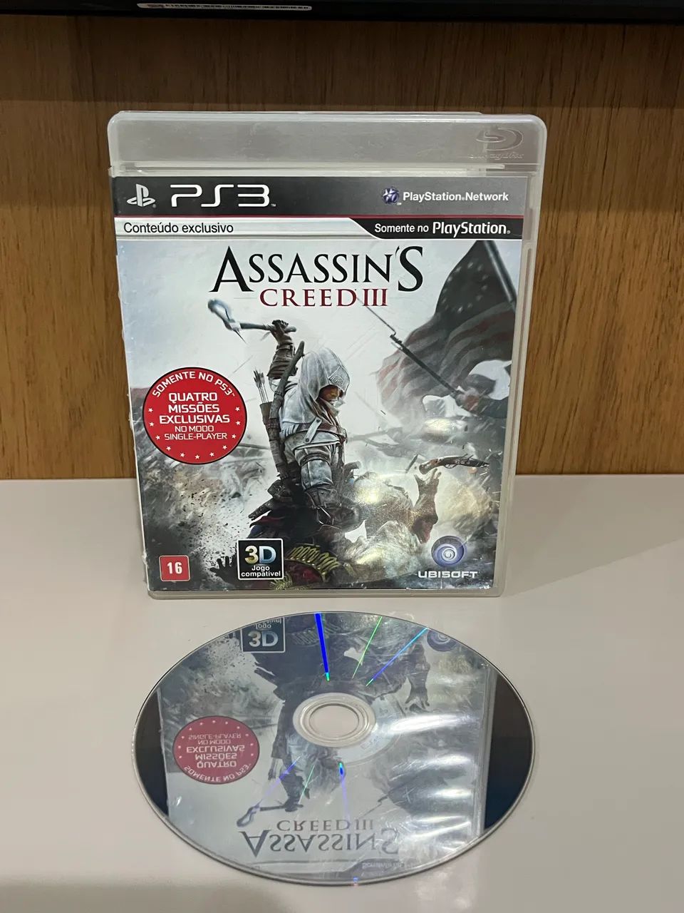 Jogo ps3 assassins creed 3