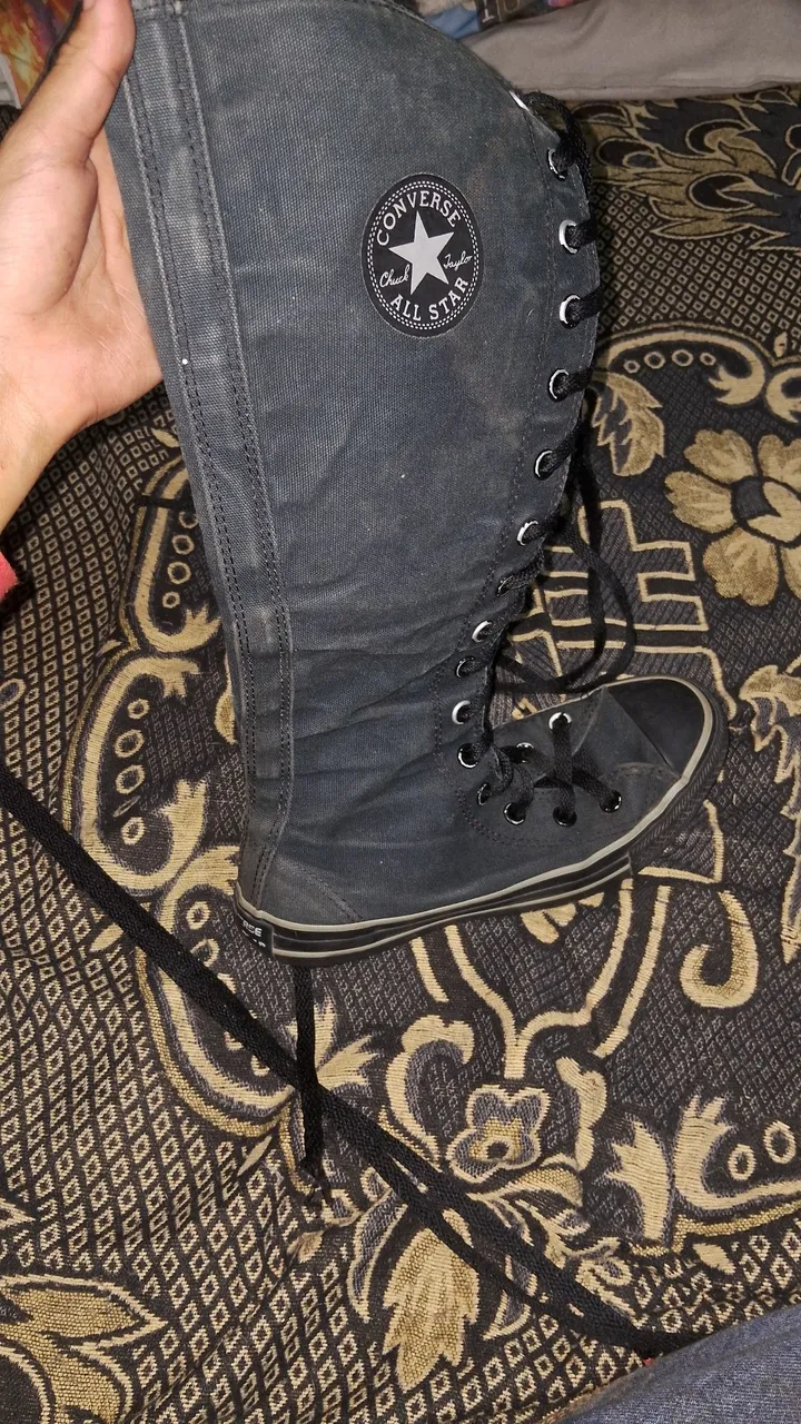 Bota Converse All Star Cano Longo Preta