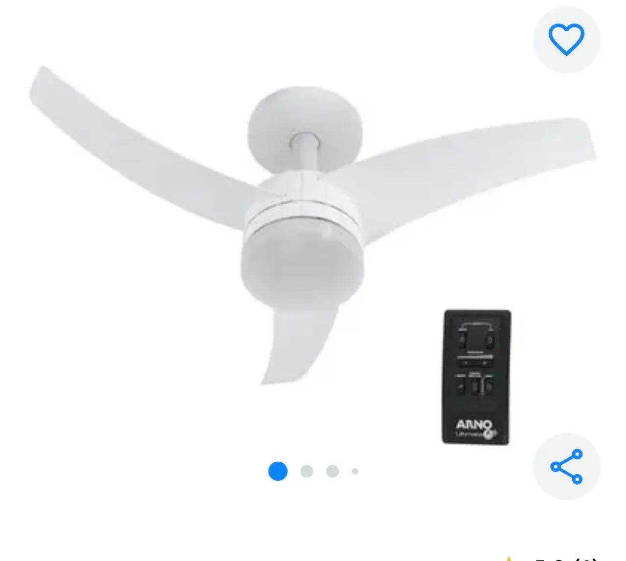 Modern White Ceiling Fan64291460406787121