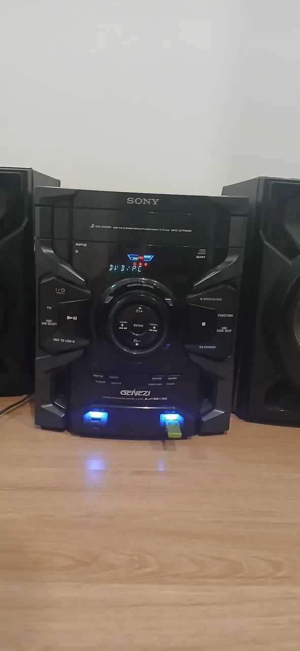 Aparelho de Som Sony Genezi