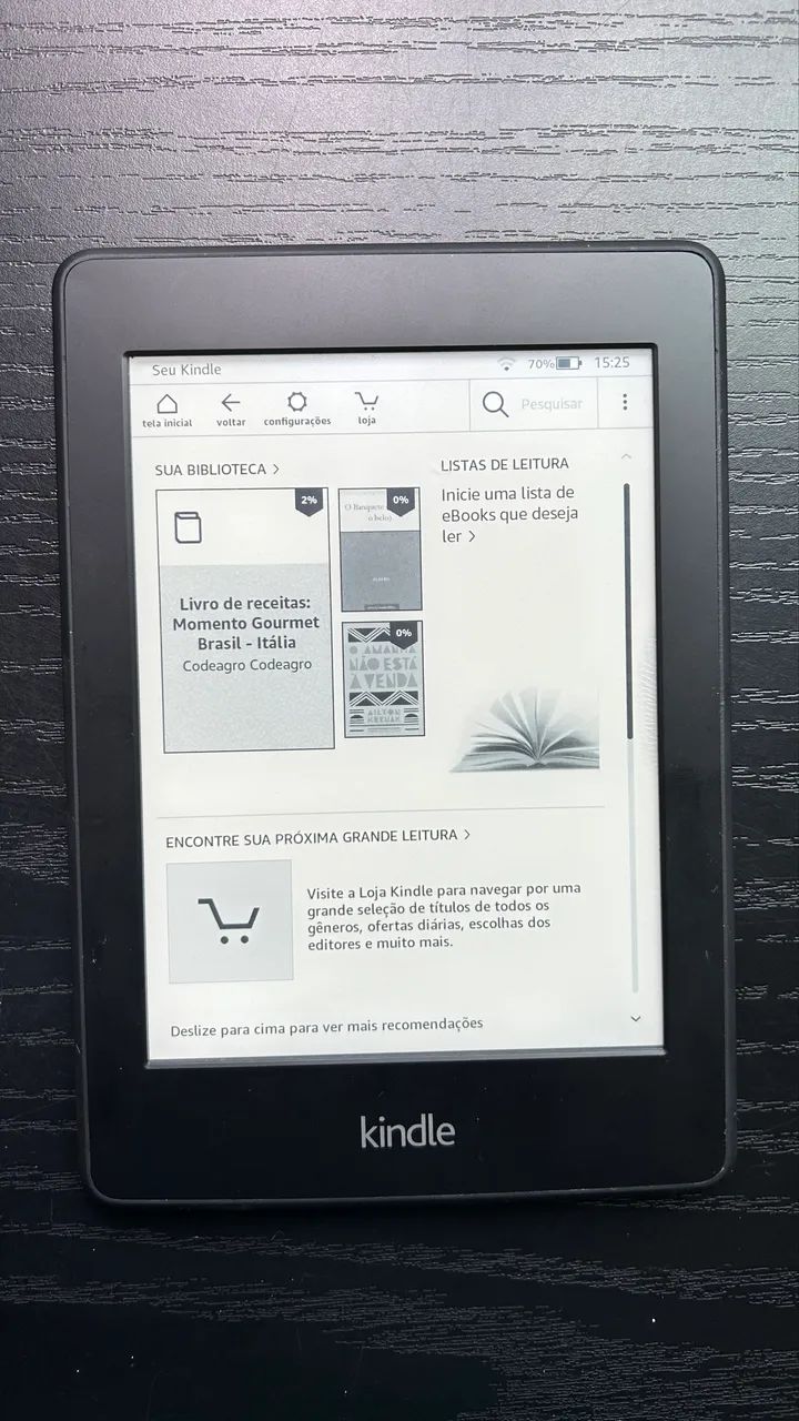 Kindle paperwhite 6ª geração 