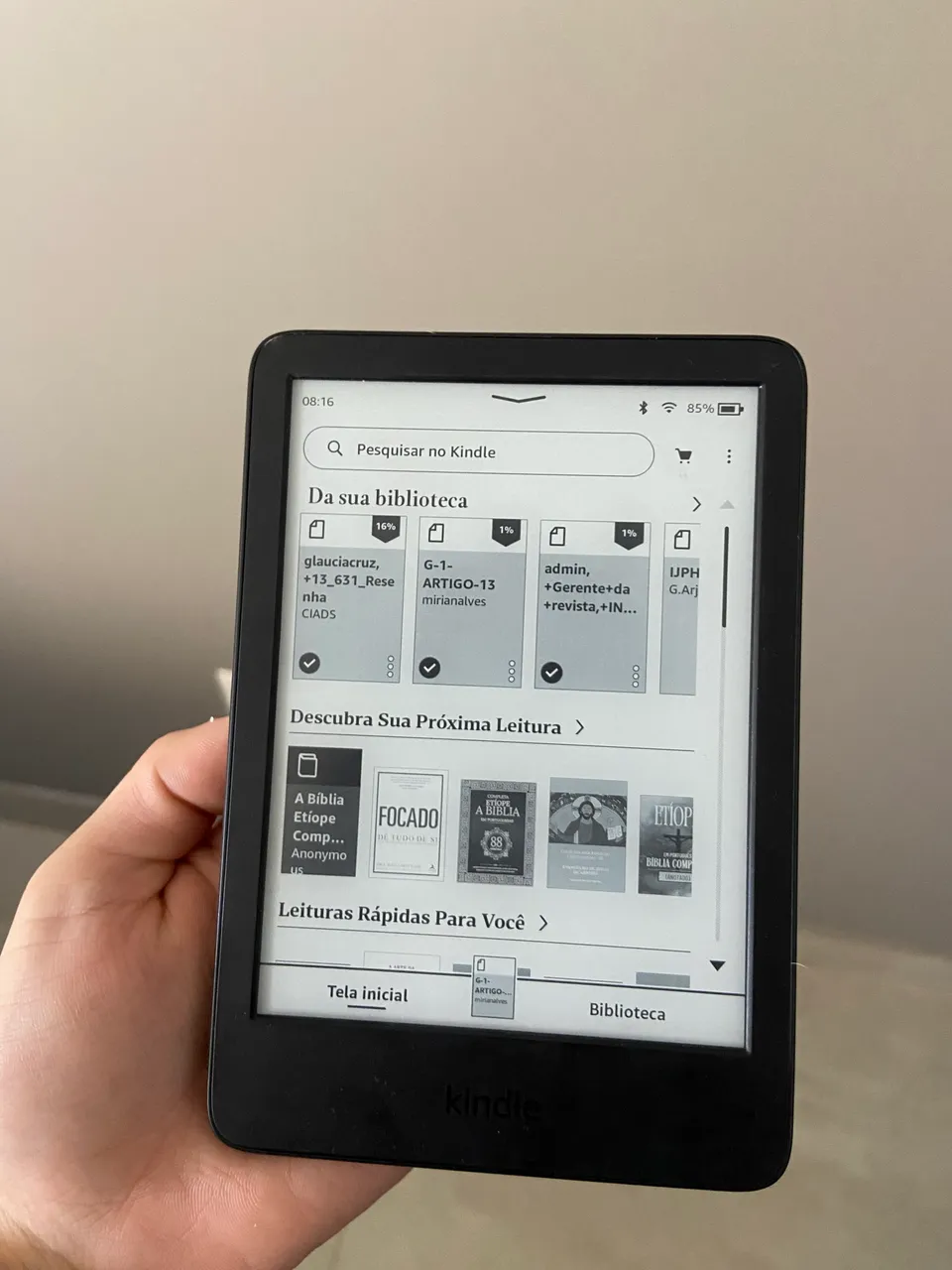 Kindle Scribe 16gb Com Caixa, Acessórios Originais E Capa