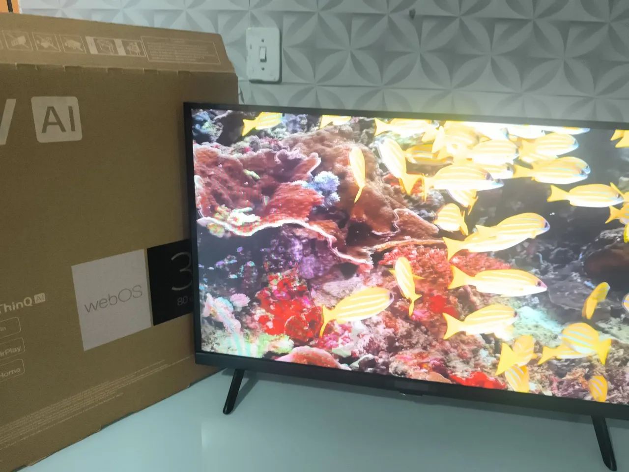SMART TV LG 32 COM GARANTIA NOTA E CAIXA  - Foto 5