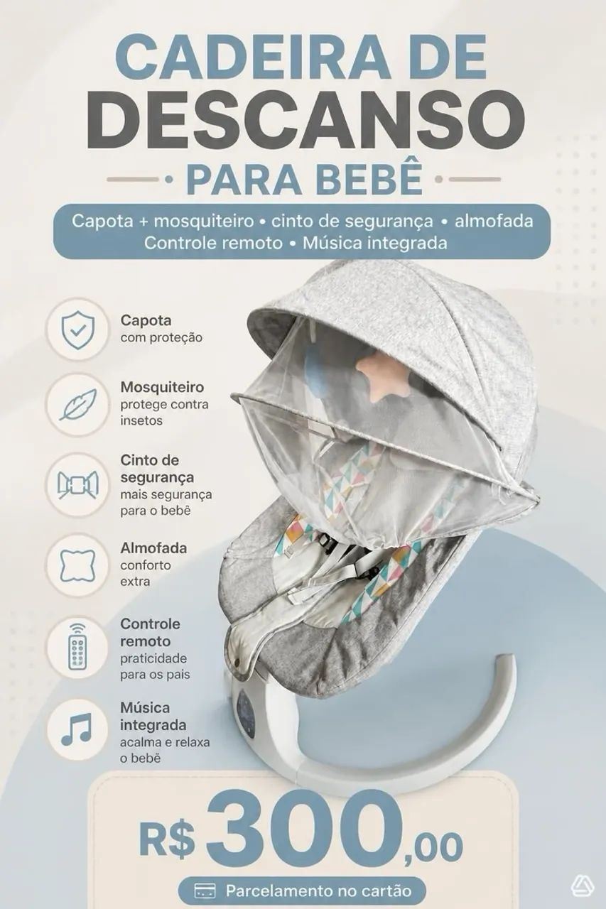 CADEIRA DESCANSO BEBÊ 