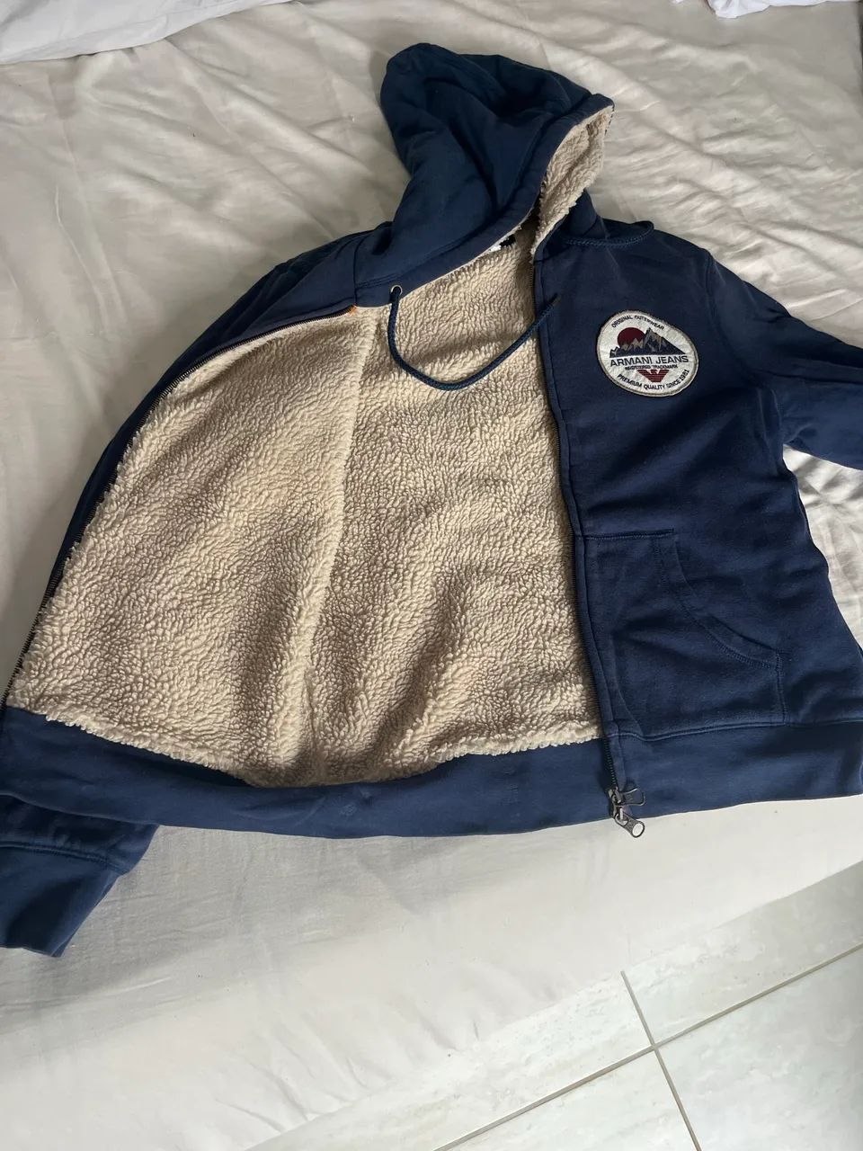 Jaqueta Armani Jeans - M - azul  - Foto 2