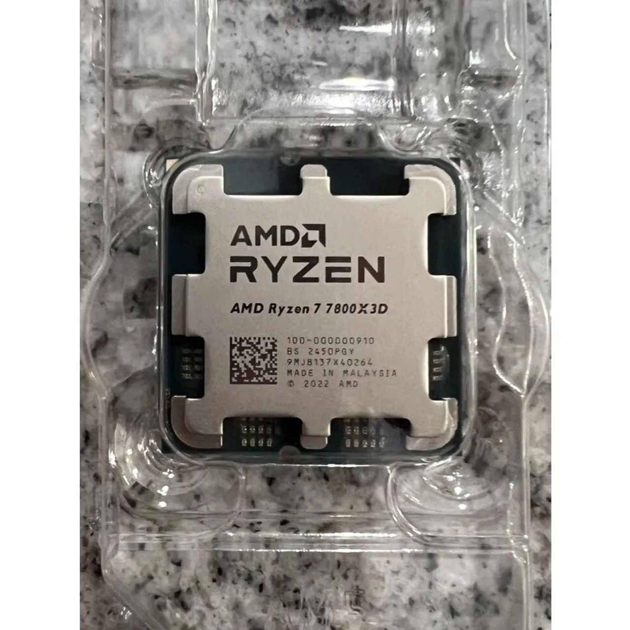 Processador AMD Ryzen 7 7800X3D, 5.0GHz, Cache 104MB, 8/16 Núcleos