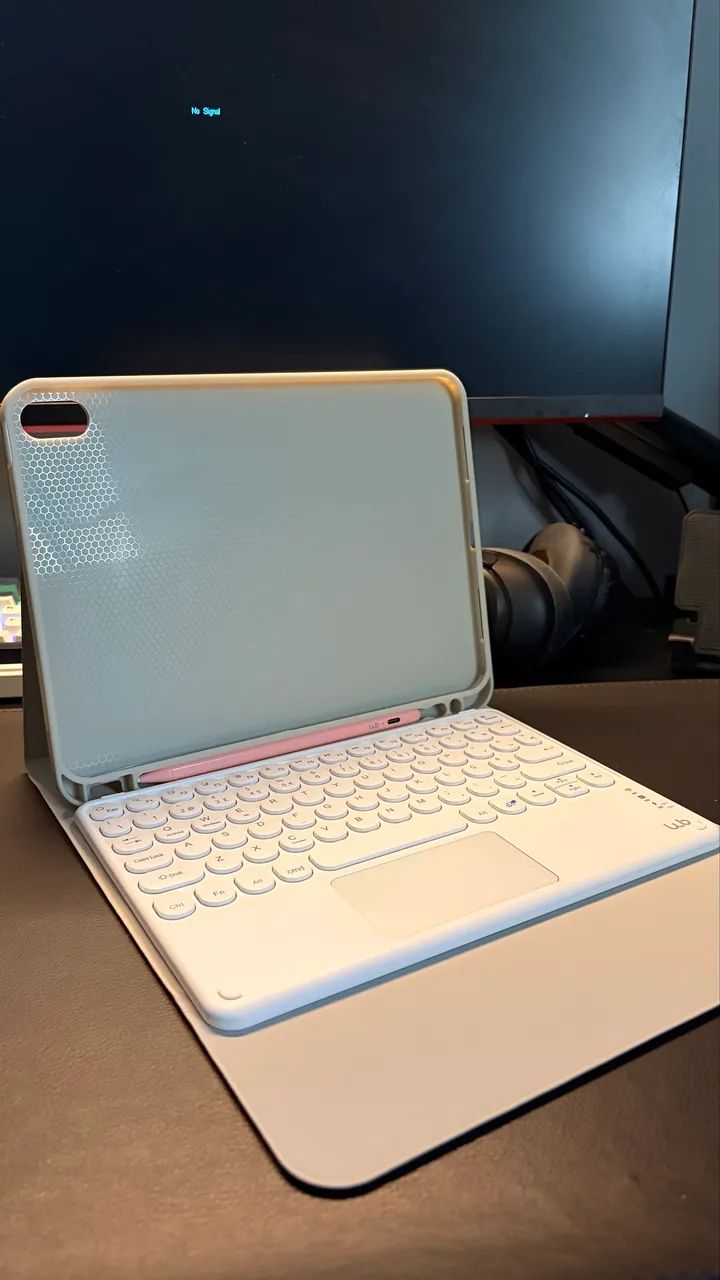 Kit iPad 10 - Capa + teclado + caneta - Foto 4