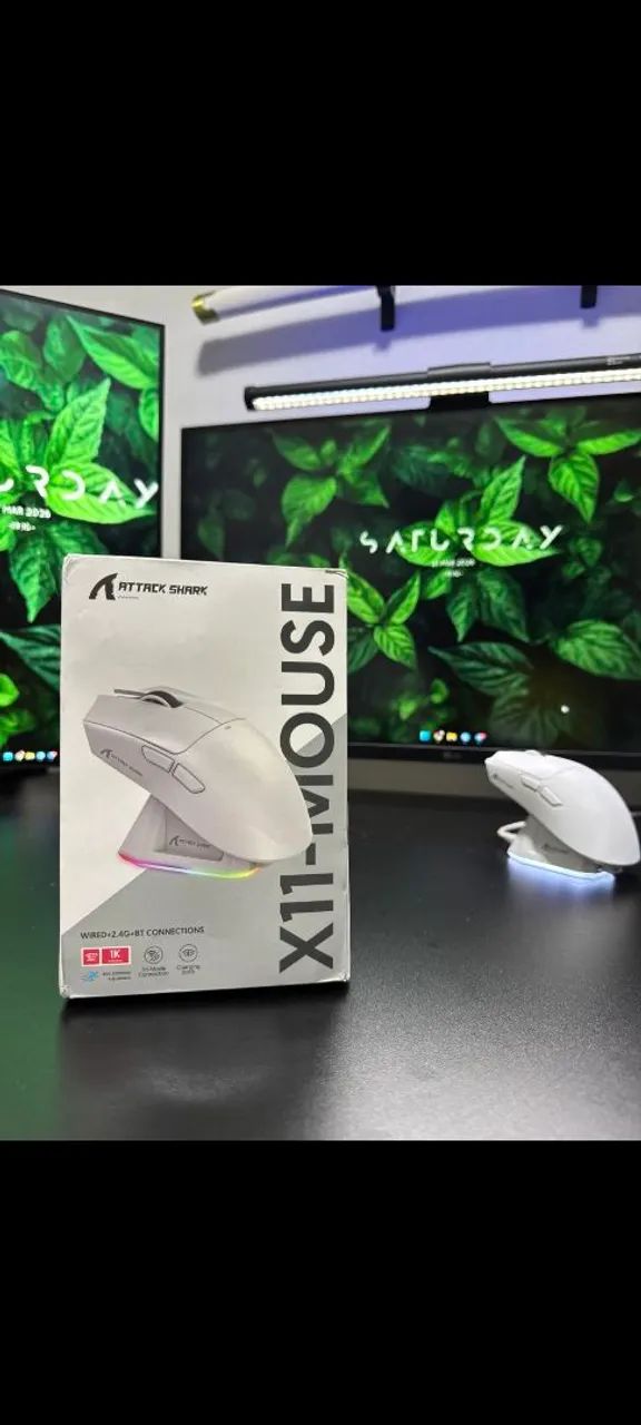 Mouse gamer attck shark x11  - Foto 4