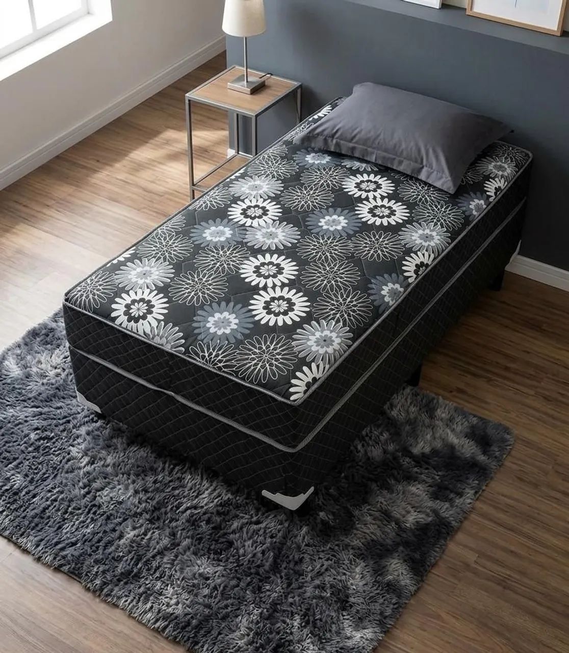 Cama box solteirão nova direto de fábrica. - Foto 4
