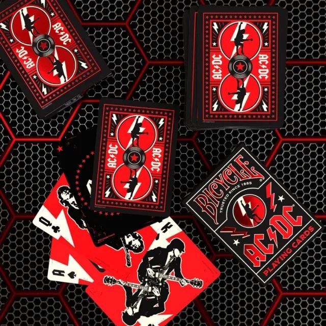 Bicycle Cartas de baralho ACDC - Foto 2