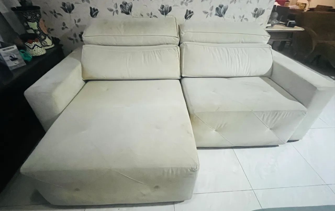 sofá retrátil e reclinável exelente qualidade  - Foto 2