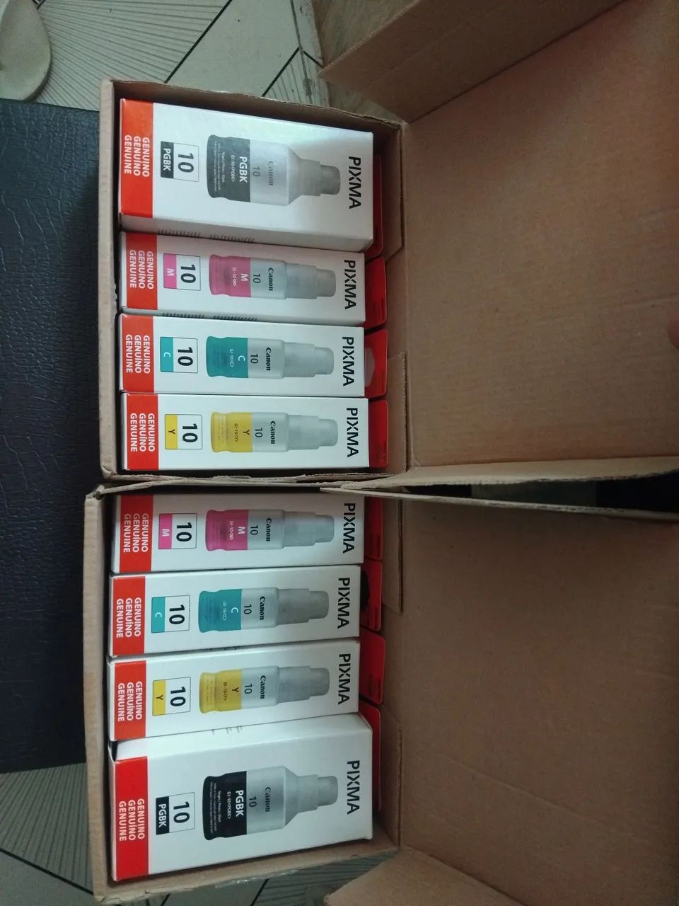 Vendo dois kits de tinta para impressora canon  - Foto 2