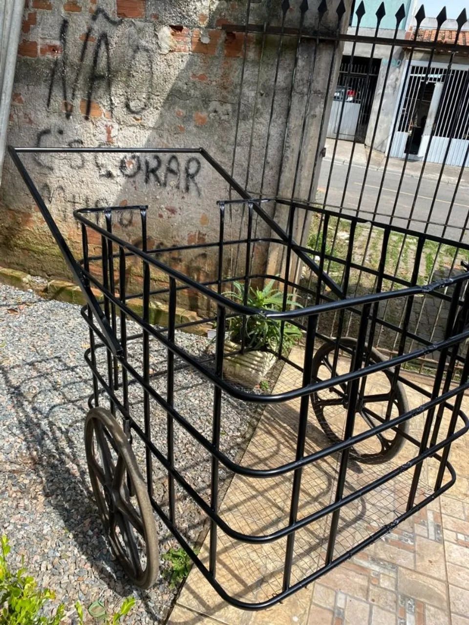 Carrinho de reciclagem ?