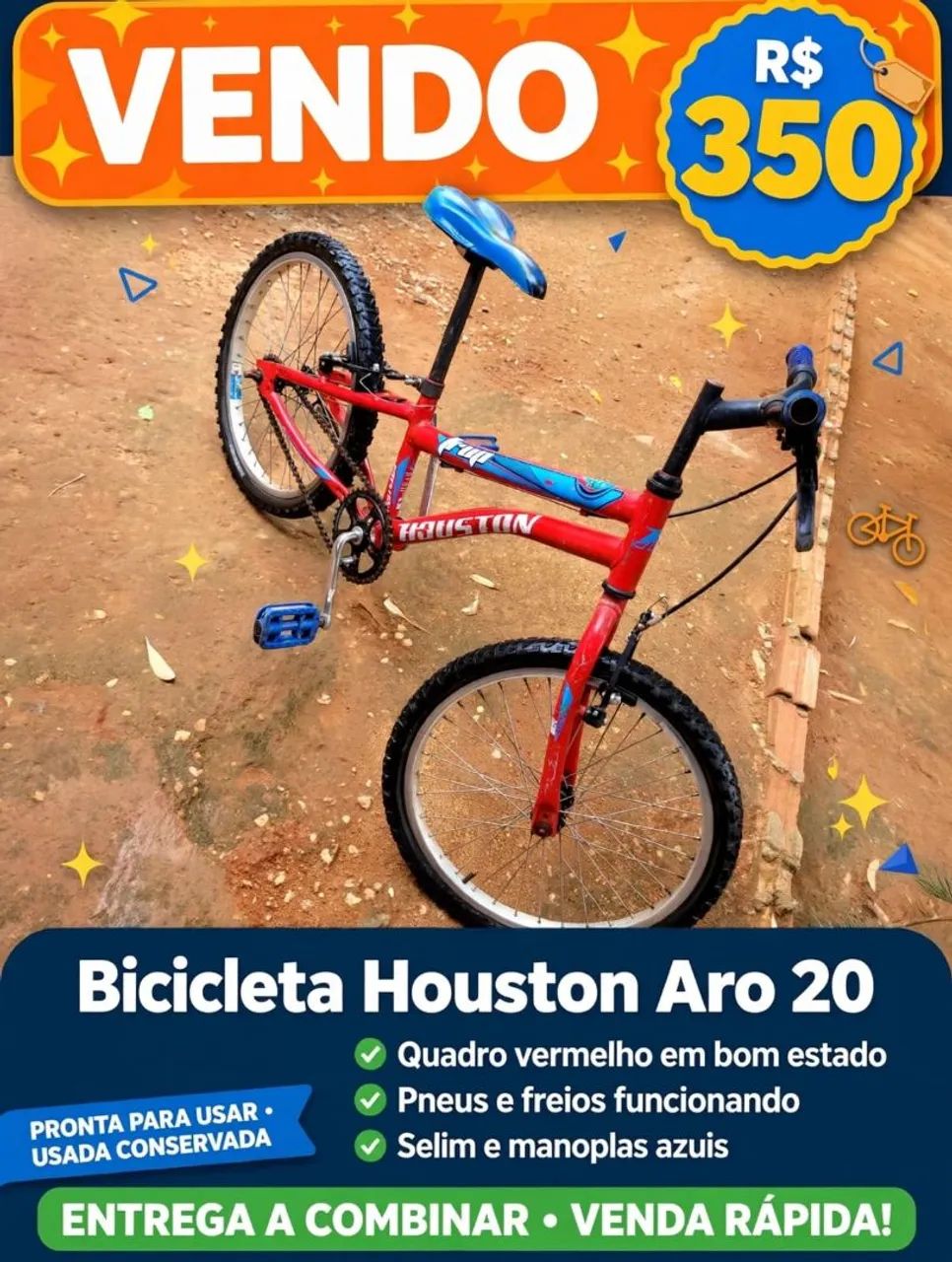 Vendo bicicleta aro 20