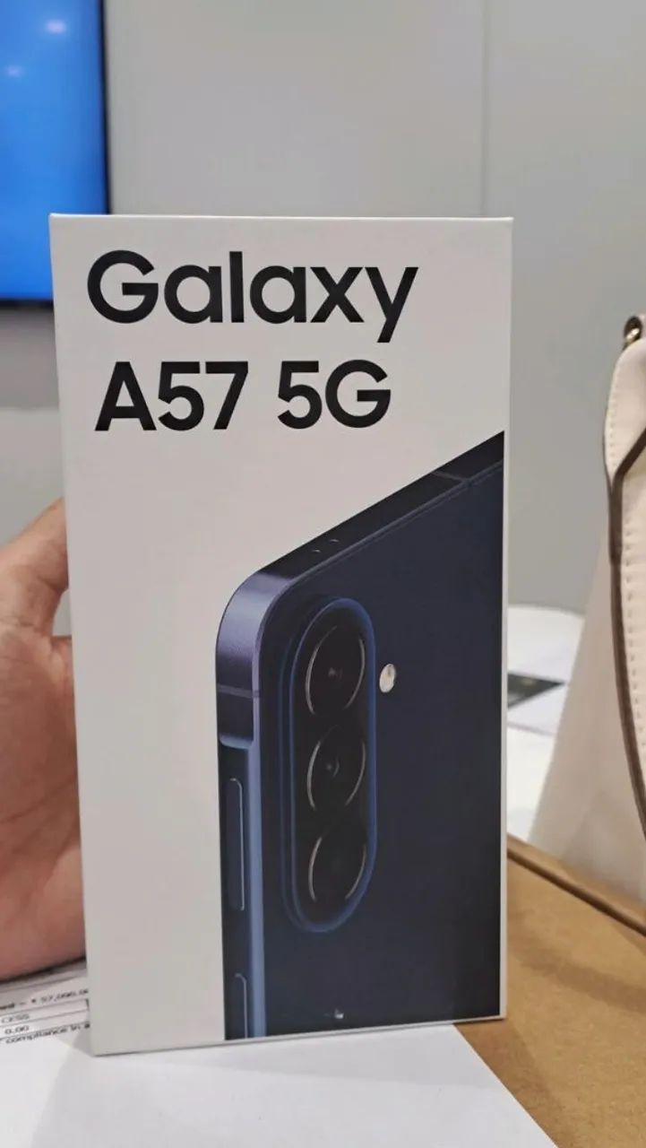Galaxy A 57 novo sem uso.