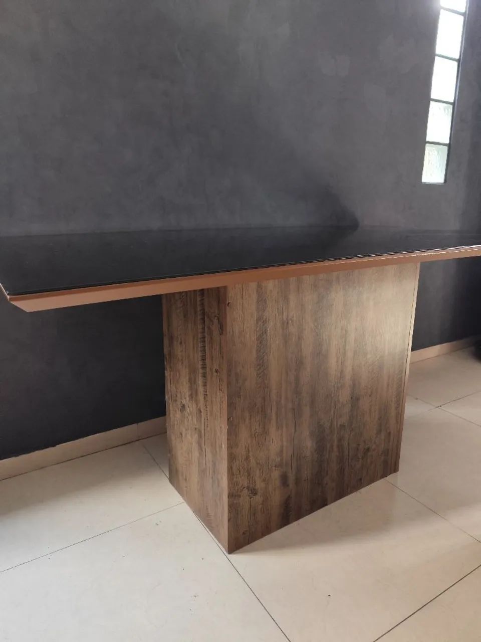 Mesa Tampo de Vidro 6 Lugares  - Foto 4