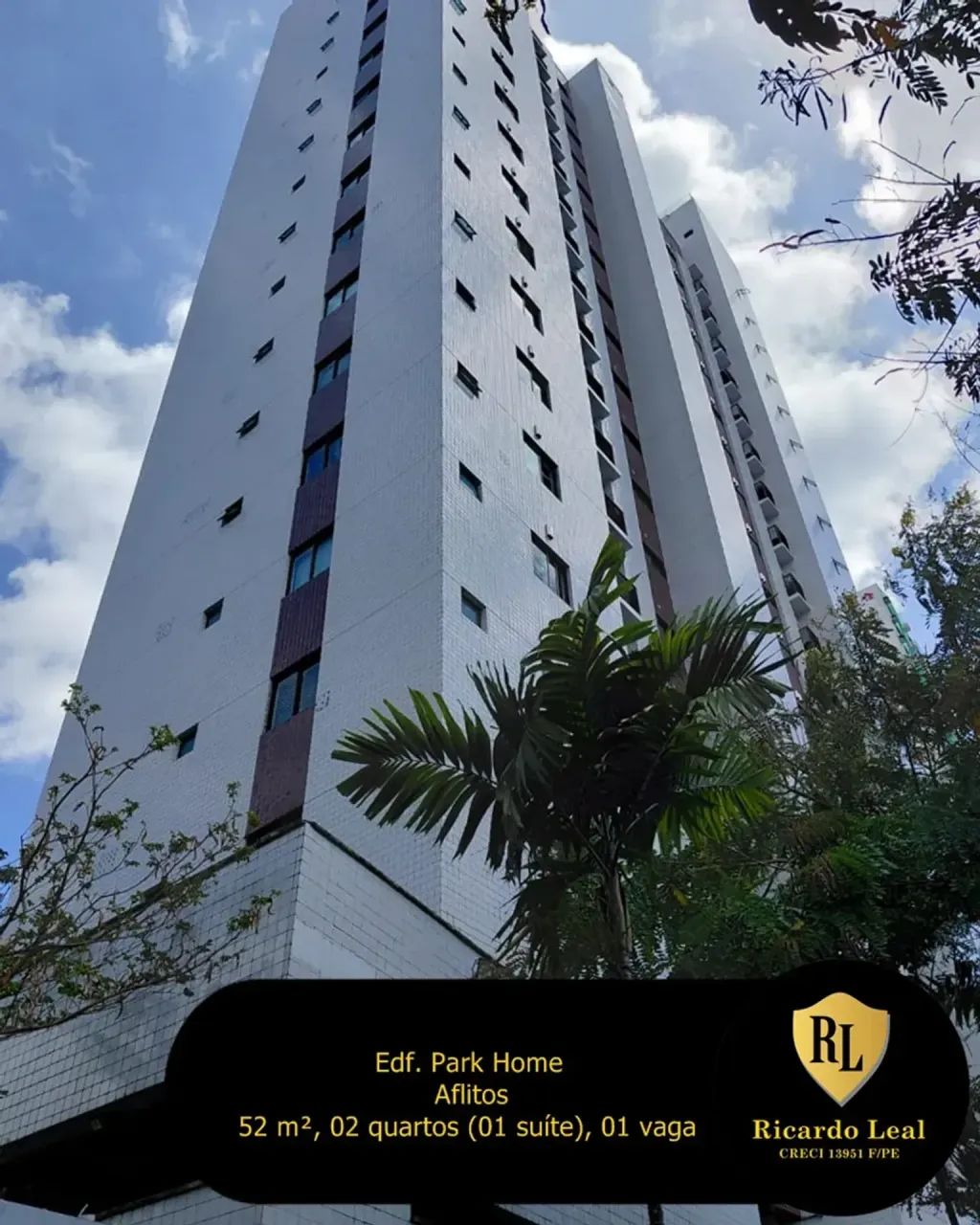 Vendo Apartamento Mobiliado nos Aflitos,, 52 m², 02 quartos (01 suíte) - Foto 2