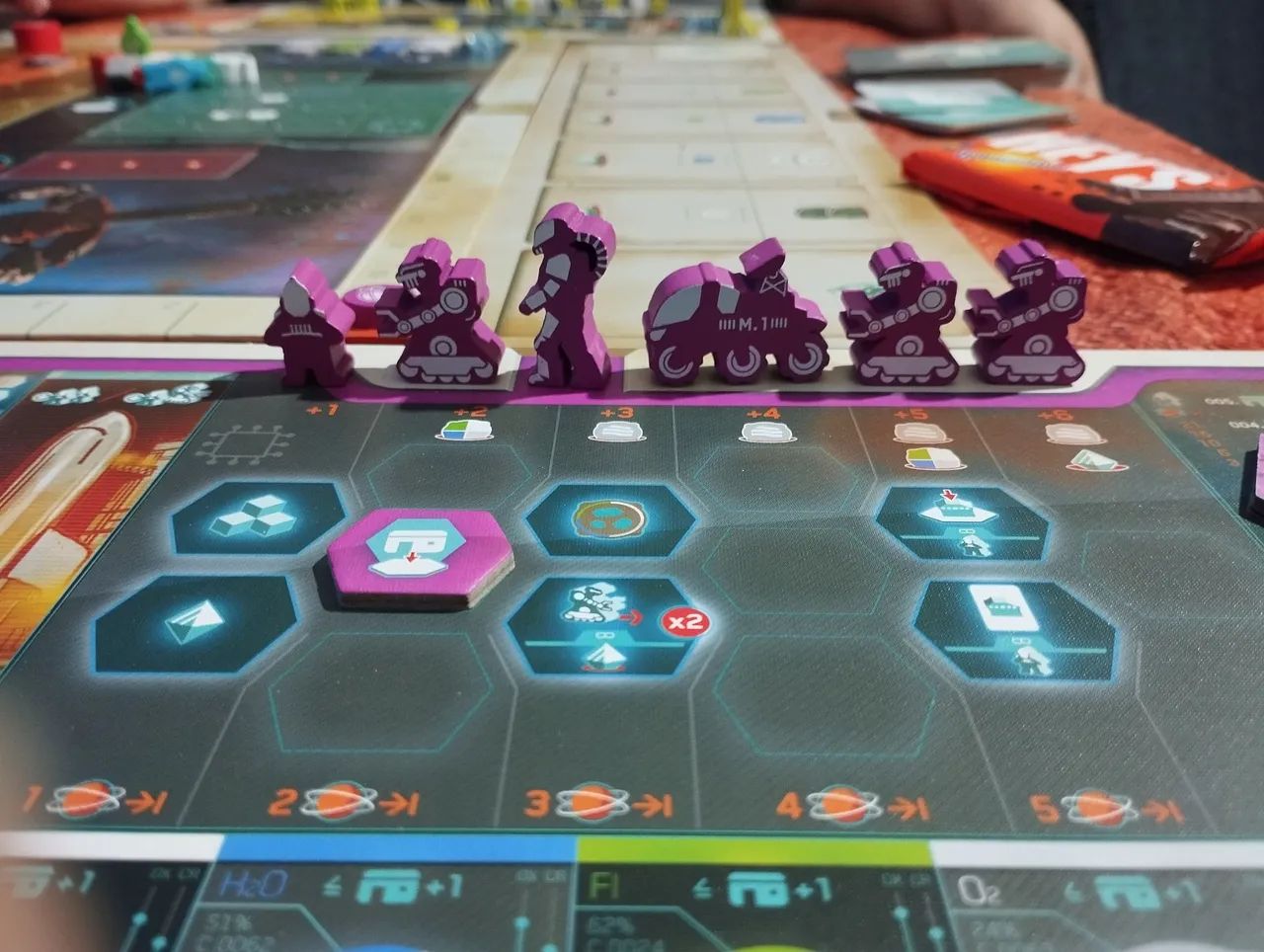On Mars - Boardgame, Sleevado - Foto 5