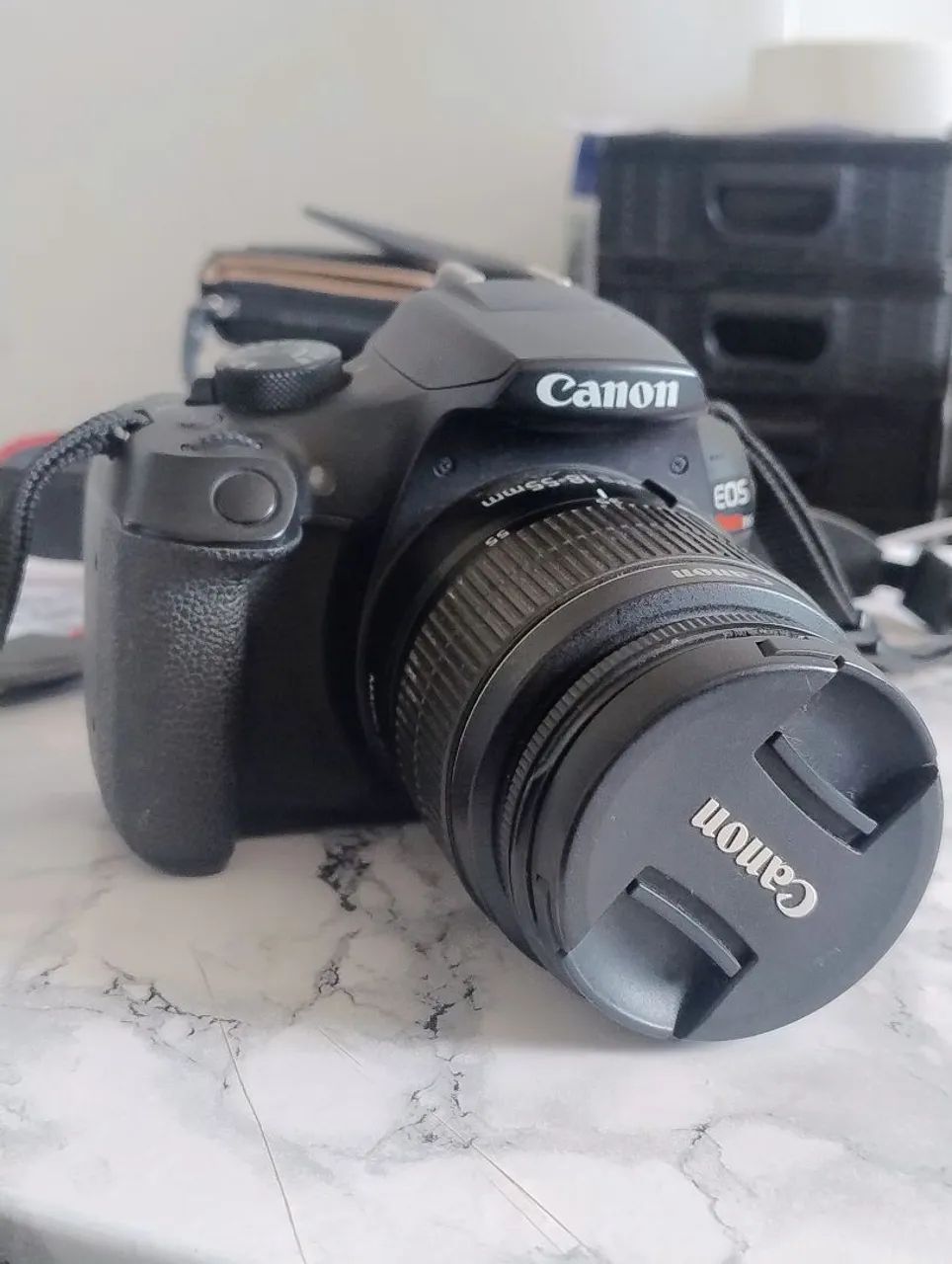 Câmera - Canon EOS Rebel T6 - Foto 3