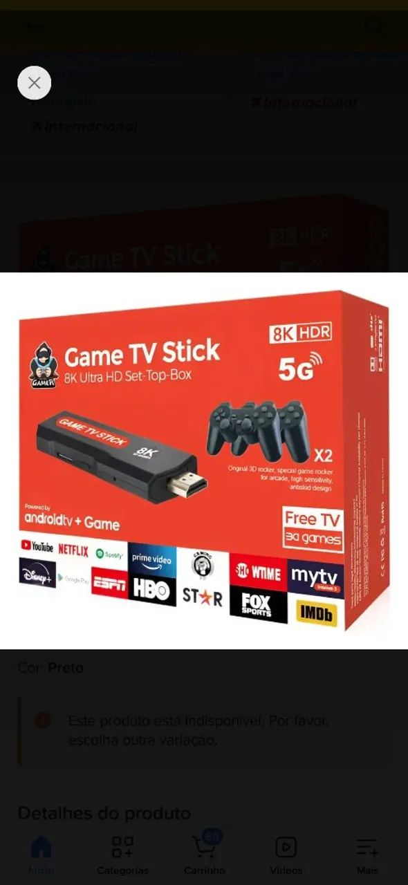 Game TV Stick