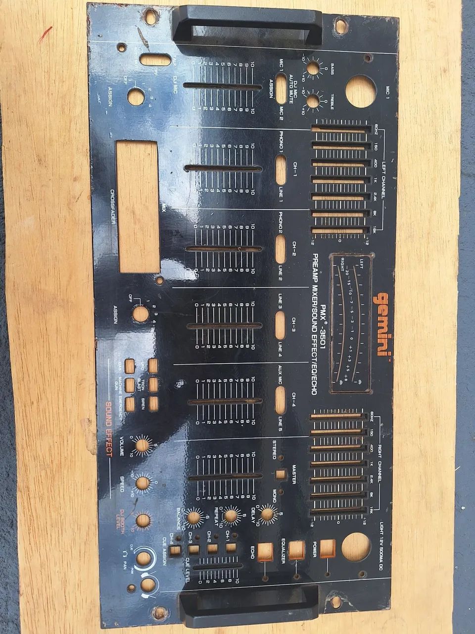 Painel mixer gemini 3501