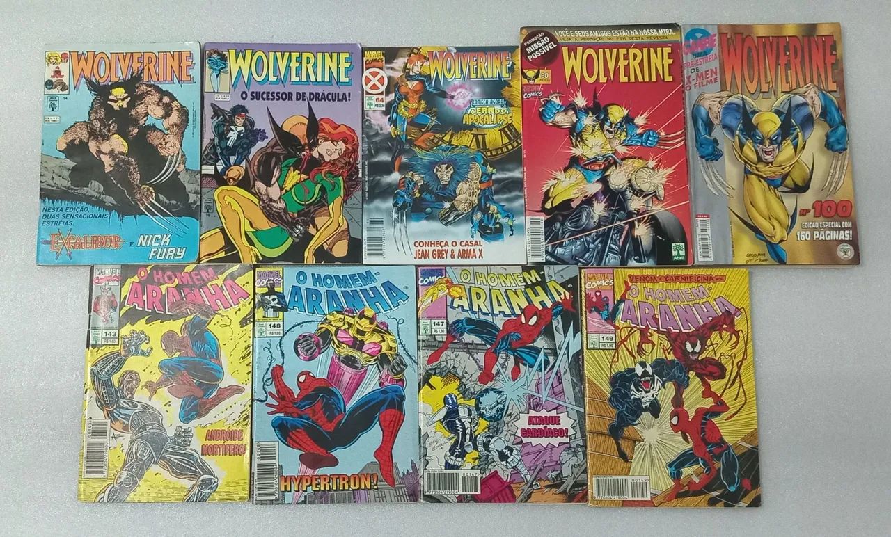 Hqs Marvel e DC diversas