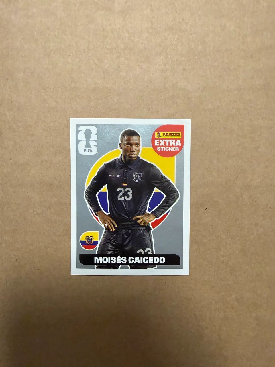 Figurinha Legend Caicedo Prata Panini 2026
