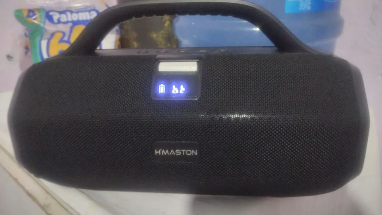 Caixa de som bombox  - Foto 2